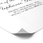 サマーガーデンウォーターフローラ結婚ズ予約 ポスター (角)