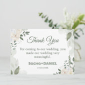 サマーガーデンウォーターフローラ結婚ズ サンキューカード (スタンド正面)
