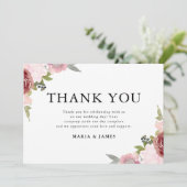 サマーガーデンウォーターフローラ結婚ズ サンキューカード (スタンド正面)