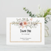 サマーガーデンウォーターフローラ結婚ズ サンキューカード (スタンド正面)