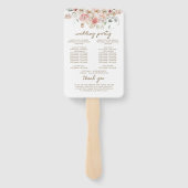 サマーガーデンウォーターフローラ結婚ズ ハンドファン (裏面)