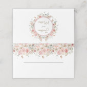 サマーガーデンウォーターフローラ結婚ズ プレイスカード (外部開封)