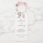 サマーガーデンウォーターフローラ結婚ズ ボトルネックタグ (正面)