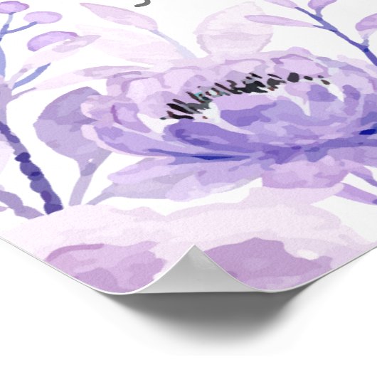 サマーガーデンウォーターフローラ結婚ズ ポスター (角)