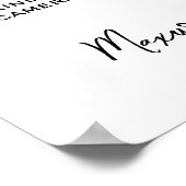 サマーガーデンウォーターフローラ結婚ズ ポスター (角)