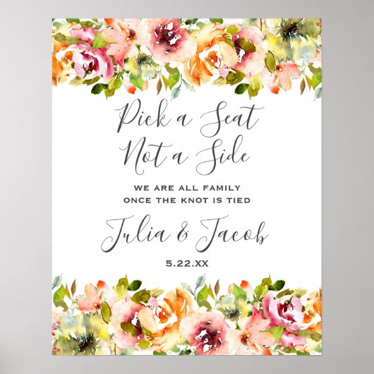 サマーガーデンウォーターフローラ結婚ズ ポスター (正面)