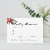 サマーガーデンウォーターフローラ結婚ズ 出欠カード (スタンド正面)