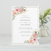 サマーガーデンウォーターフローラ結婚ズ 招待状 (スタンド正面)