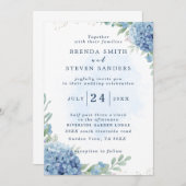 サマーガーデンウォーターフローラ結婚ズ 招待状 (正面/裏面)