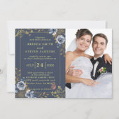 サマーガーデンウォーターフローラ結婚ズ 招待状 (正面)