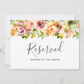 サマーガーデンウォーターフローラ結婚ズ 招待状 (正面)