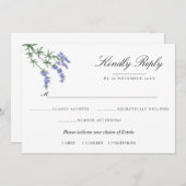 サマーガーデンウォーターフローラ結婚ズ 招待状 (正面/裏面)