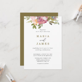 サマーガーデンウォーターフローラ結婚ズ 招待状