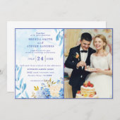 サマーガーデンウォーターフローラ結婚ズ 招待状 (正面/裏面)