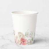 サマーガーデンウォーターフローラ結婚ズ 紙コップ (裏面)