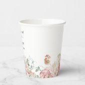 サマーガーデンウォーターフローラ結婚ズ 紙コップ (左)