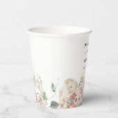 サマーガーデンウォーターフローラ結婚ズ 紙コップ (右)