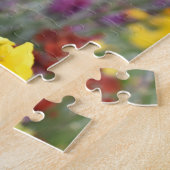 サマーガーデンストラトフォード – アヴォンワルウィックシャーUK ジグソーパズル (側面)