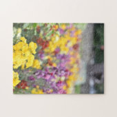 サマーガーデンストラトフォード – アヴォンワルウィックシャーUK ジグソーパズル (横)