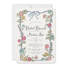 サマーガーデンパーティーブライトフローラブライダルブランチ