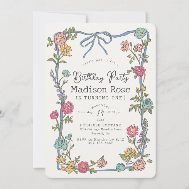 サマーガーデンパーティーブライトフローラ誕生日パーティー (正面)