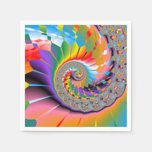 サマーガーデンパーティー スタンダードカクテルナプキン (正面)