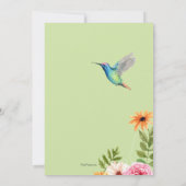 サマーガーデンパーティー 招待状 (裏面)