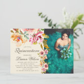 サマーガーデンフローラキンセアニェラフォト招待状 招待状 (スタンド正面)