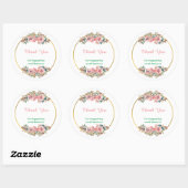 サマーガーデンフローラサンキュークラシックアンラウンド ラウンドシール (シート)