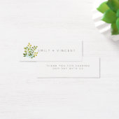 サマーガーデンフローラ結婚ズスイートメッセージカード (デスク)