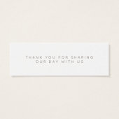 サマーガーデンフローラ結婚ズスイートメッセージカード (裏面)