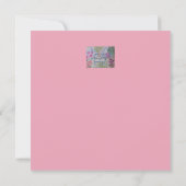 サマーガーデンベンチフラットカード (裏面)