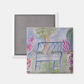 サマーガーデンベンチマグネット マグネット (正面/裏面)