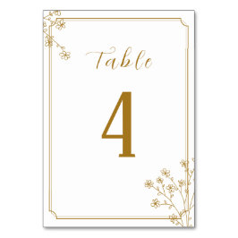 サマーガーデン結婚フローラ テーブルナンバー