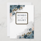 サマーガーデン結婚フローラ 招待状 (裏面)