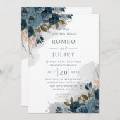 サマーガーデン結婚フローラ 招待状 (正面/裏面)