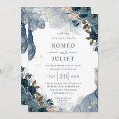 サマーガーデン結婚フローラ 招待状 (正面/裏面)