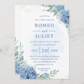 サマーガーデン結婚フローラ 招待状 (正面/裏面)