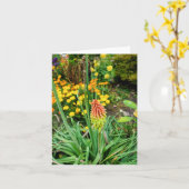サマーガーデン カード (黄色い花)