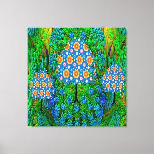 サマーガーデン キャンバスプリント (正面)