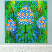 サマーガーデン キャンバスプリント (インサイチュ (ウッドフロア))