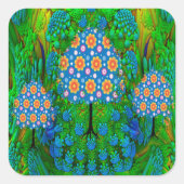 サマーガーデン スクエアシール (正面)