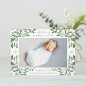 サマーガーデン |フォト誕生 案内状 (スタンド正面)