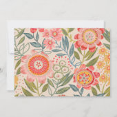 サマーガーデン ボールドブルームス 招待状 (裏面)