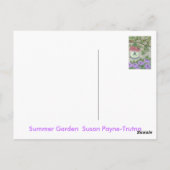 サマーガーデン ポストカード (裏面)