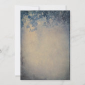 サマーガーデン 素朴| Country Woodland結婚's 招待状 (裏面)