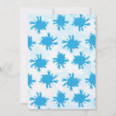 サマーガールズ9th誕生日プールパーティー 招待状 (裏面)