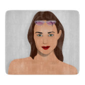 サマーガール カッティングボード (正面)