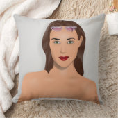 サマーガール クッション (ブランケット)