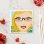 サマーガール スタンダードカクテルナプキン (インサイチュ)